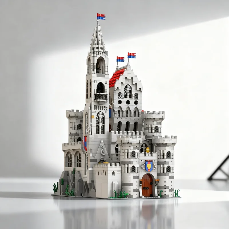 

3939 шт. MOC King S Castle The Returns Castleed Модель Строительные игрушечные блоки Строительство DIY Образование Рождественский подарок Кирпич Дети