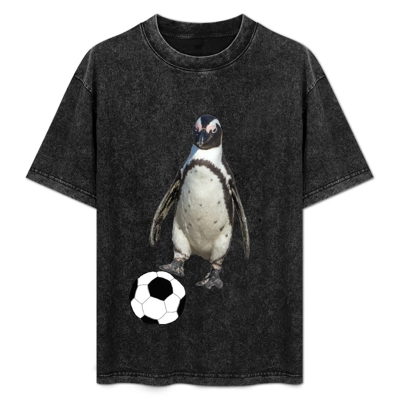 

Penguin soccer ball T-Shirt new edition custom shirt plus size tops mens t shirt