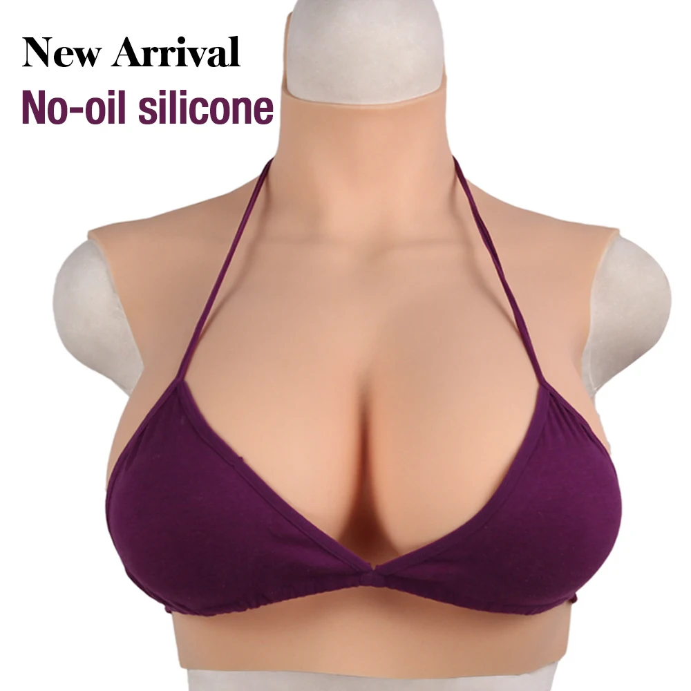 

Dokier Silicone Breast Forms Realistic Fake Breast Boobs for Crossdresser Dragqueen Transgenders Cosplay Artificia Huge Chest