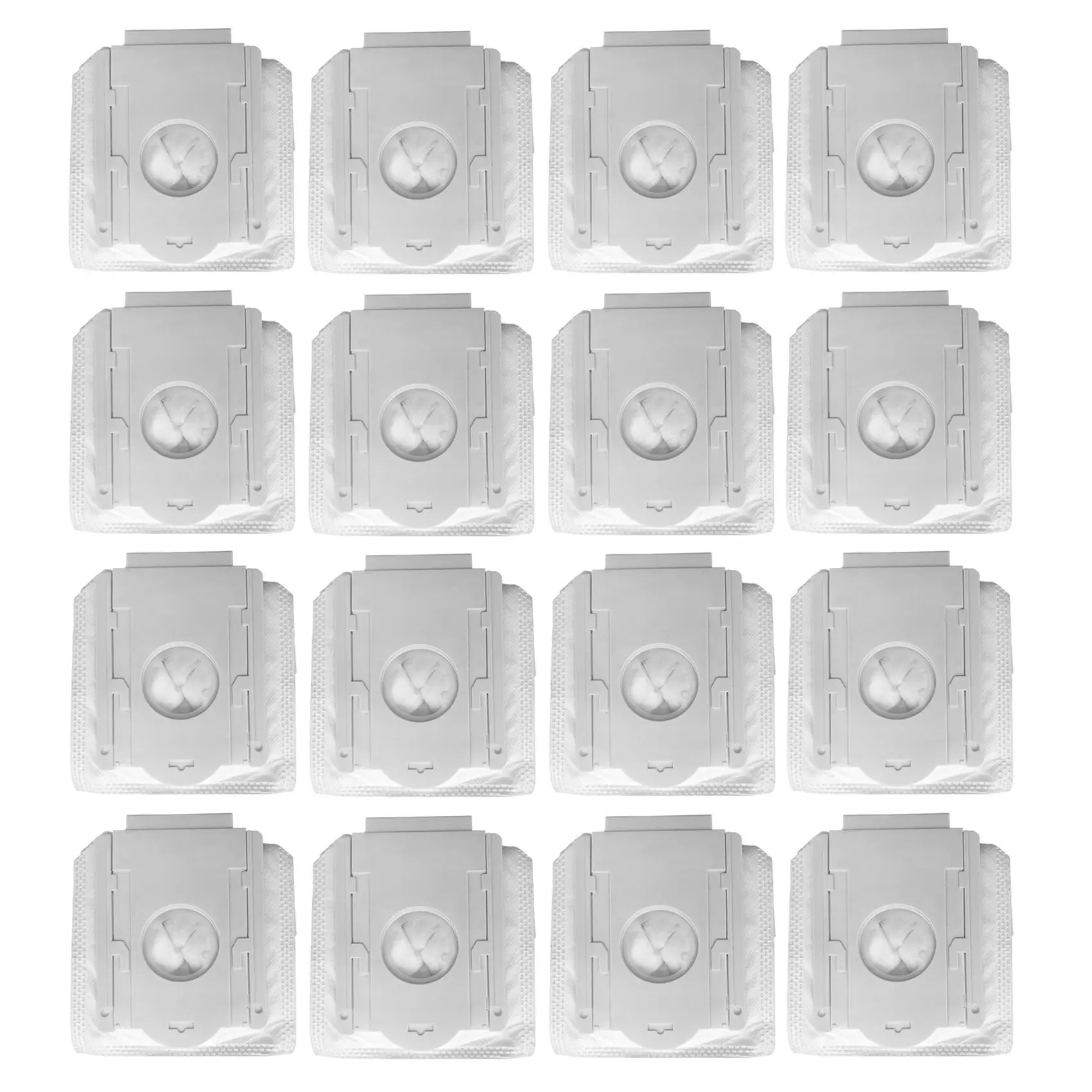 16Pcs Vacuum Cleaner Dust Filter Bags Fits for SAMSUNG VCA-ADB90 Dust Bags for Jet Series Vacuums Clean Station Base