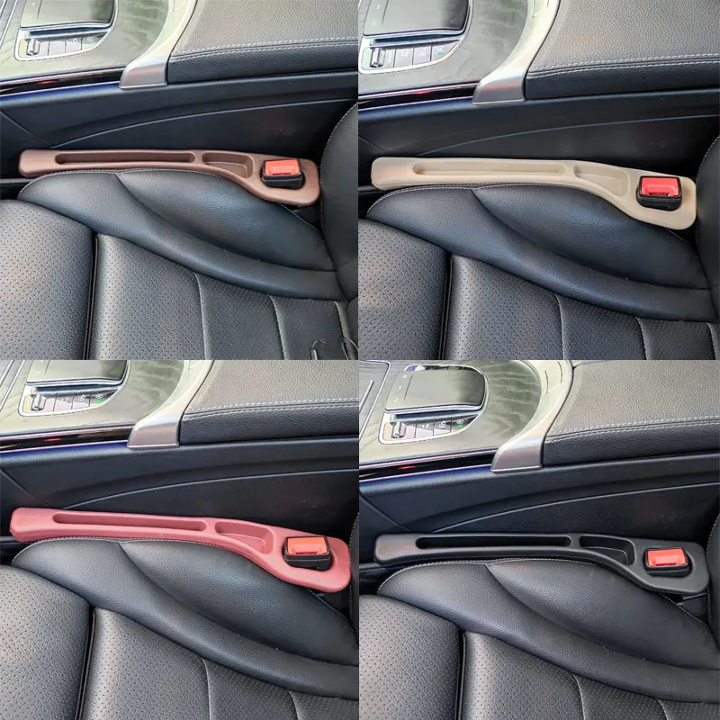 2Pcs Universal Car Seat Gap Plug Strip Side Seam Car Gap Filler Leak Proof Seat Gap Storage Organizer Auto Interior Decoration view 2