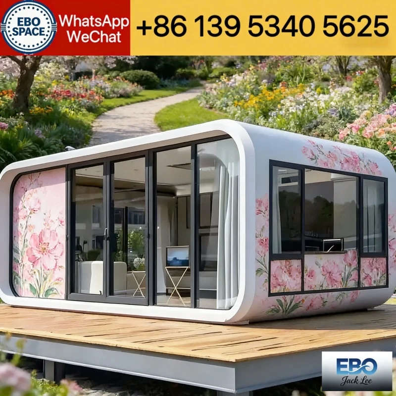 Expandable Container House 20ft 30ft 40ft China Made Modular Prefab Tiny Cabin CE Certified