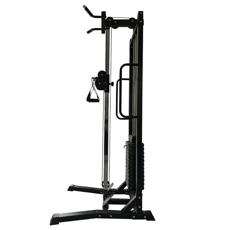 Factory Muti Functional Gym Station Lat Pull Down Row Machine Gym Fitness Equipment Single Cable Crossover