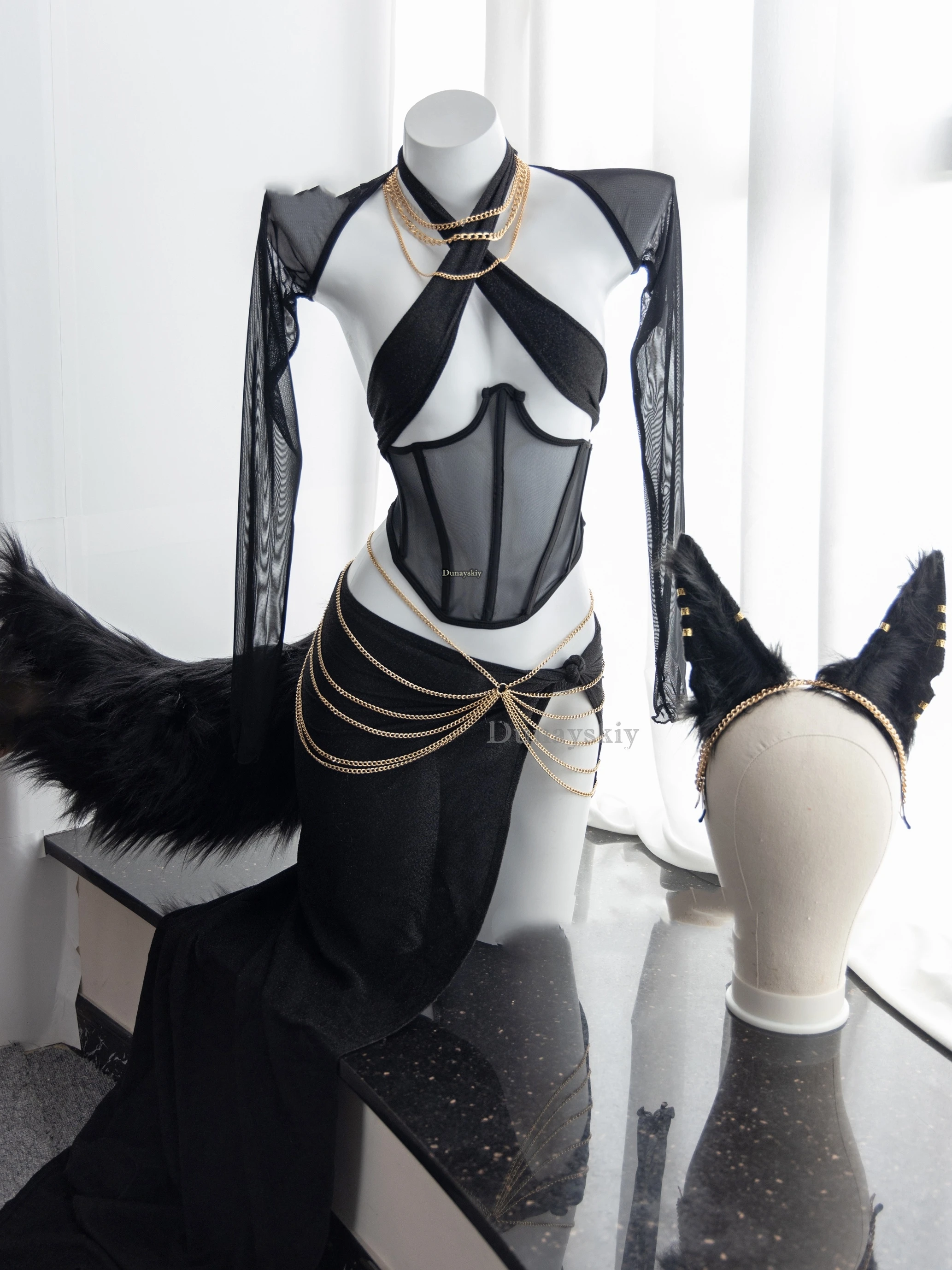 

Sirius Sexy Cosplay Anubis Women Costume Anime Adult Costumes for Girls 2024 Carnival Kids Clothing Women Halloween Kid Girl