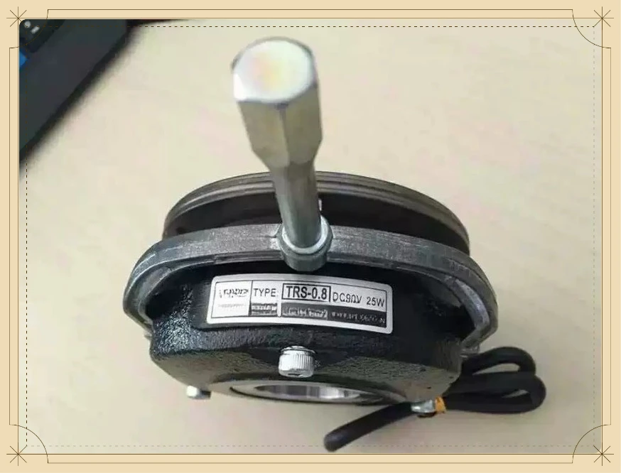 TRS‑0.8 Original Surplus Robotic Arm Motor With Brake, 25W DC 90V Warehouse Stock Spare Part
