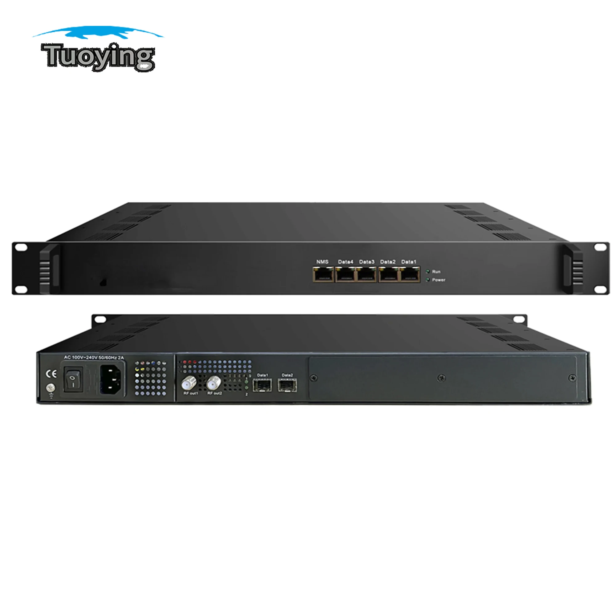 

24-channel IP to RF modulator IP to DVB-T ISDBT DVB-C ATSC CATV front-end device 8x1G+4XSFP inputs QAM Modulator