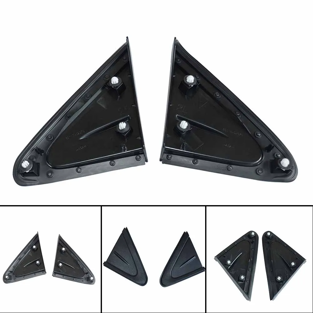 

60117-02370 Side Mirror Fender 1Pair Corner Triangle Side Mirror Fender Corner Triangle Cover Trim Fit For Toyota Corolla 19-21