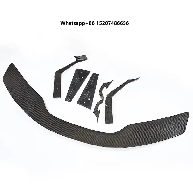 Dry Carbon Fiber Rear Car Trunk Spoiler  Rear Trunk Wing  540s 570s 570 Dry Carbon Fiber Tail Wing