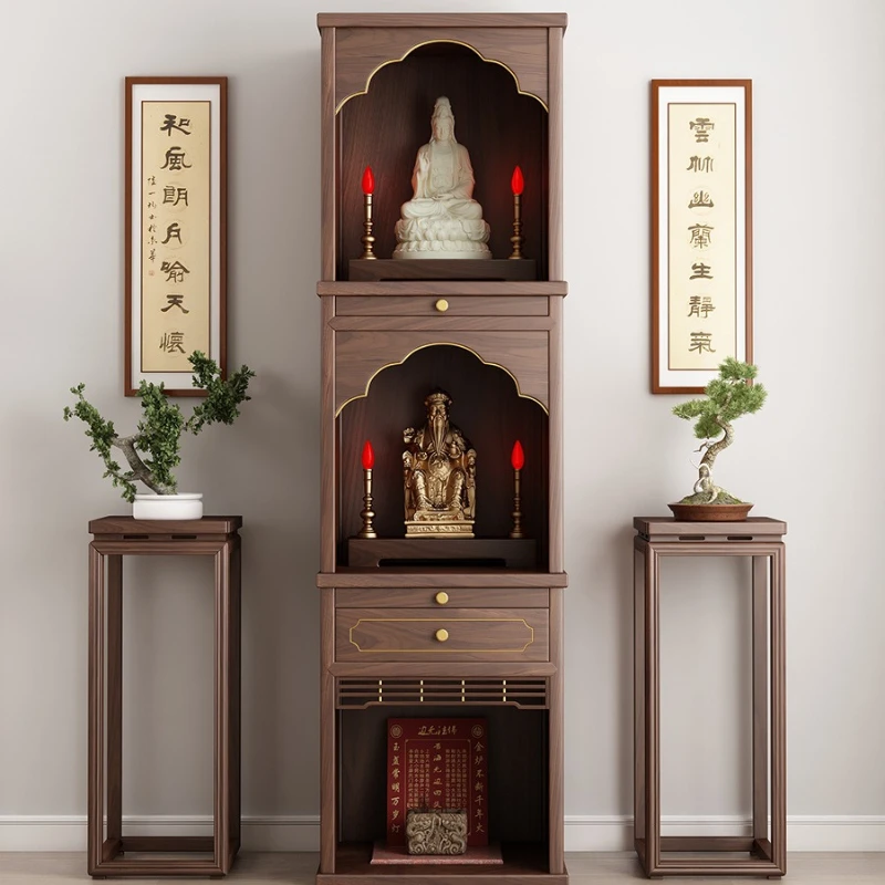 

Household three-layer vertical cabinet living room table modern simplicity