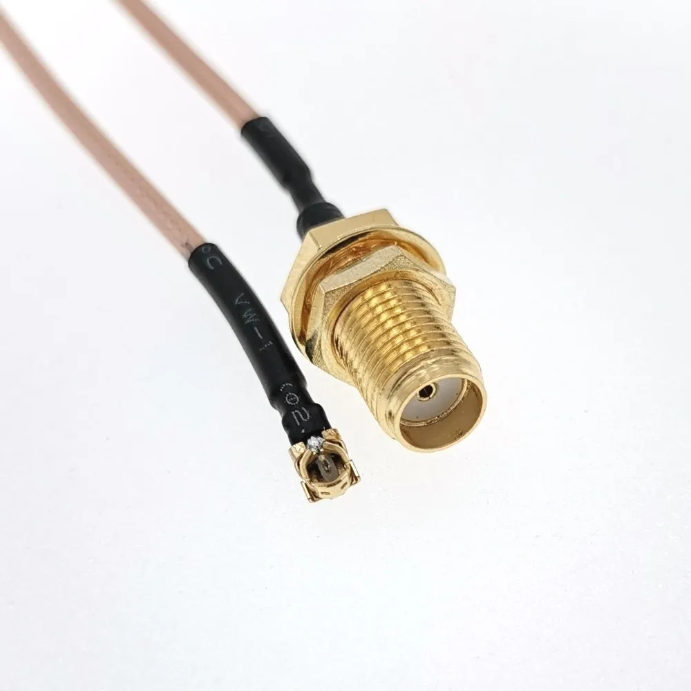 

1PC MS156(DIY IPX) TO SMA Female RF RG178 Cable 15CM For LTE Modem Yota LU150