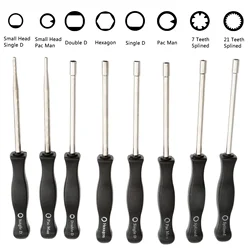 1pc Carburetor Adjustment Tool Pac Man/Small Pac Man/Single D/ Single D/Double D/Hexagon/7 Teeth /21 Teeth Splined Screwdriver