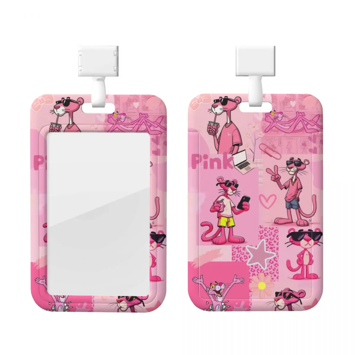 

Симпатичный ремешок для удостоверения личности Panthers на заказ, бейдж-карта, унисекс, студенческий ремешок для кампуса, держатель для карт, аксессуары для удостоверений