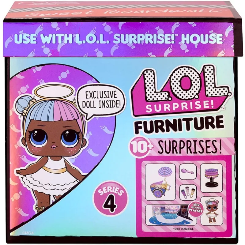 Genuine L.O.L. SURPRISE! Series Dolls 2nd, 3rd, and 4th Generation Furniture Set for Girls Playing Home Scene Toys and Gifts - view 5