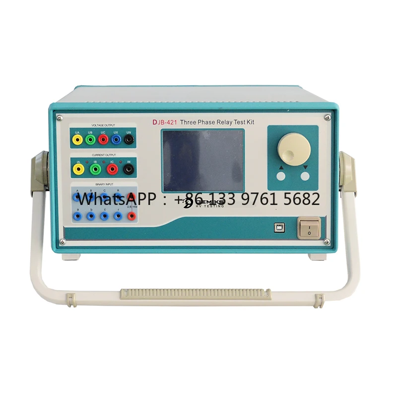 DEMIKS DJB-421 مرحل ثلاثي الطور لمعدات الاختبار الذكية لمعدات الاختبار التي تحمل الجهد #3