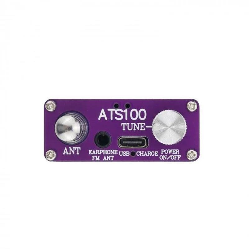 ATS100 150K-30MHZ 64M-108MHZ FM RDS AM LW MW SW SSB DSP Receiver Radio Receiver w/ Whip Antenna