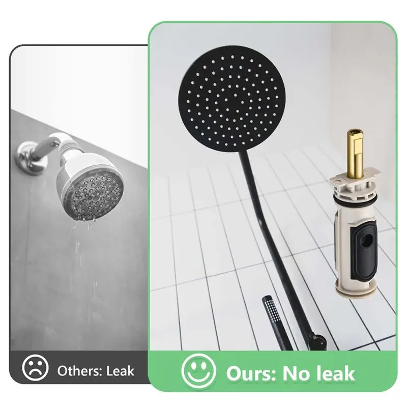 A15F-1222 Replacement Cartridge Kit For Moen One-Handle Positemp Faucets, Compatible With For Moen Shower And Tub Shower