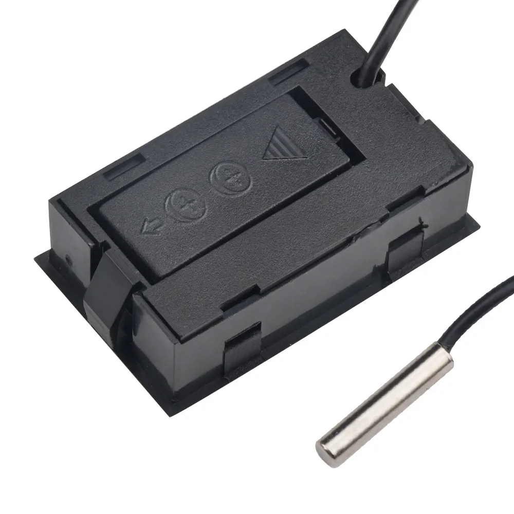-20 ~110 ℃   Termómetro Digital LCD, Monitor de detección de prueba de temperatura con sonda externa para frigorífico, congelador, acuario
