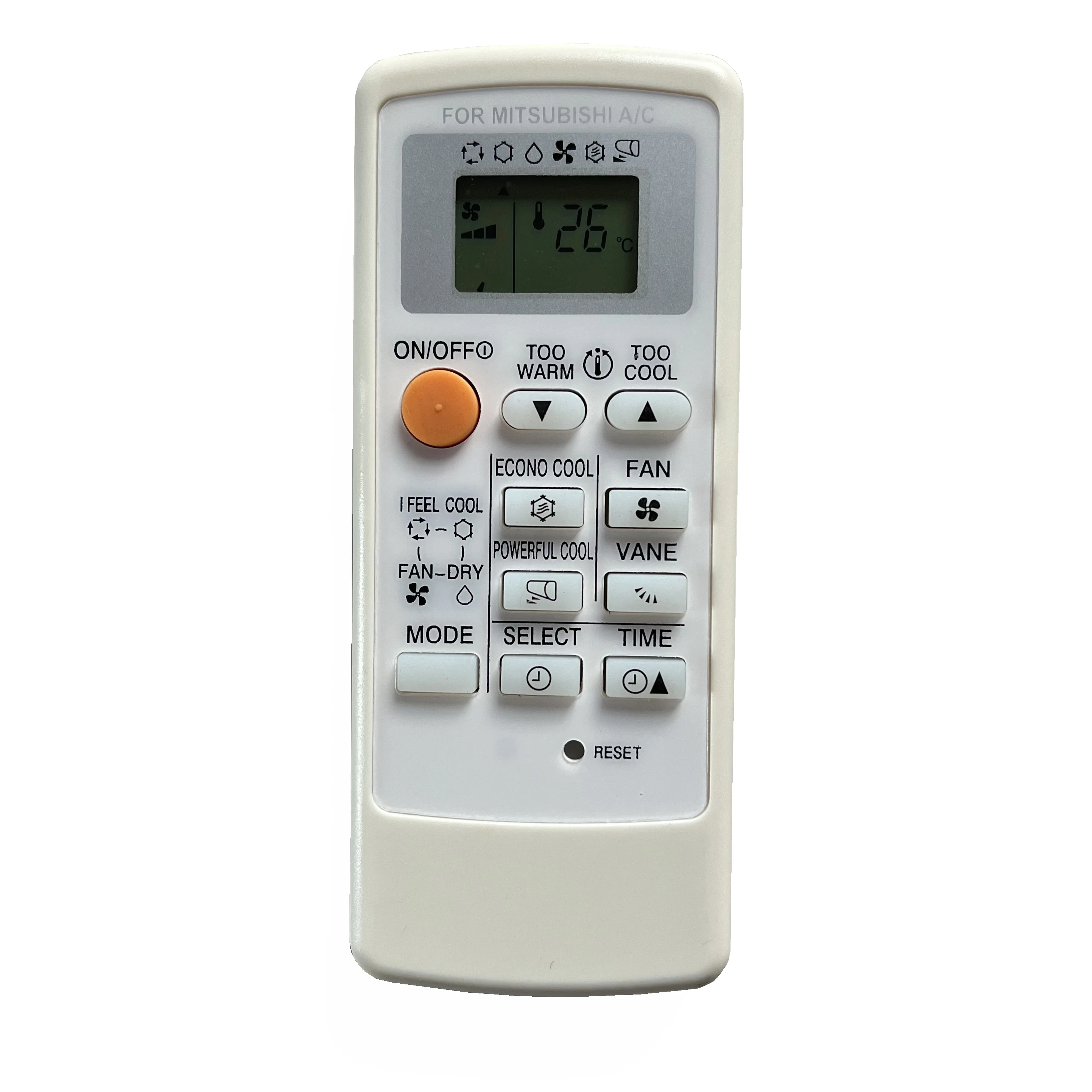 New Air Conditioner Remote Control For MITSUBISHI Air Conditioner MP07A Universal MH08B 58 orders