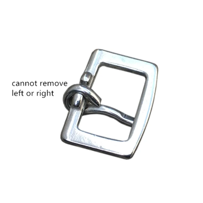 20pcs Stainless Steel Belt Buckle Bag Metal Pin Buckle Rein Buckle Clothing Accessories Horse Harness Hardware14mm 18mm 21mm