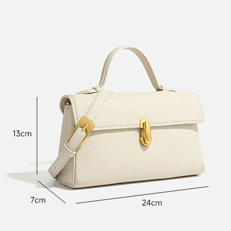 2025 New Women\'s Bag High Quality Genuine Leather Women Shoulder Bag Fashion Crossbody Square Bags Female Handbags
