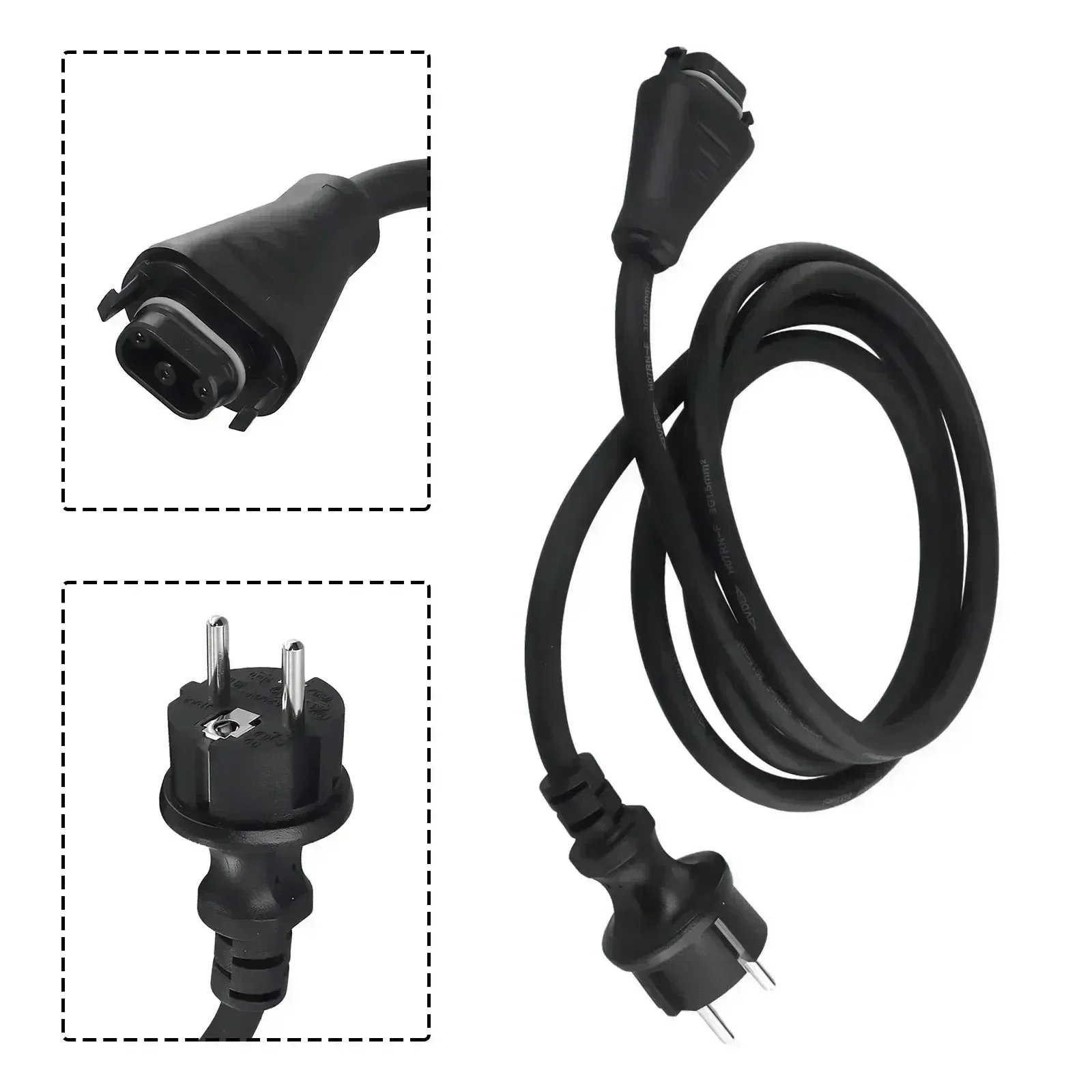 2M For HMS Connection Cable Field Connector Plug&Play Rubber Hose Cable Reliable Accessory Cable for PV System