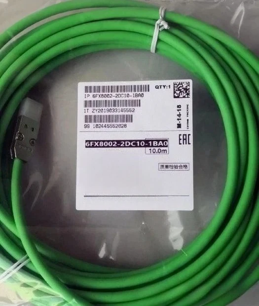 Brand New Original 6FX8002-2DC10-1BA0  Signal Cable Pre-Assembled With 24 V Connector RJ45 IP20 6FX8002-2DC10-1BA0 Fast Delivery