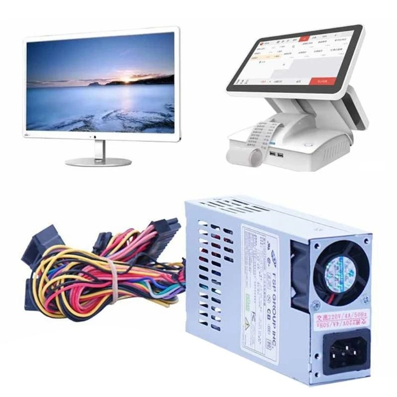 

180W 20pin +4pin Power Supply Original for FSP 1U E200 FSPATX250W FSP180-50PLA，Small Desktop Computer Cash Register