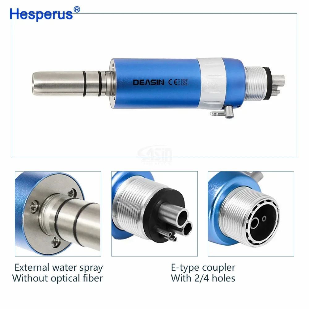 HESPERUS Den tal suministro N-SK tipo Den tal kit de pieza de mano turbina de aire contraángulo de baja velocidad 2/4 agujeros NO LED