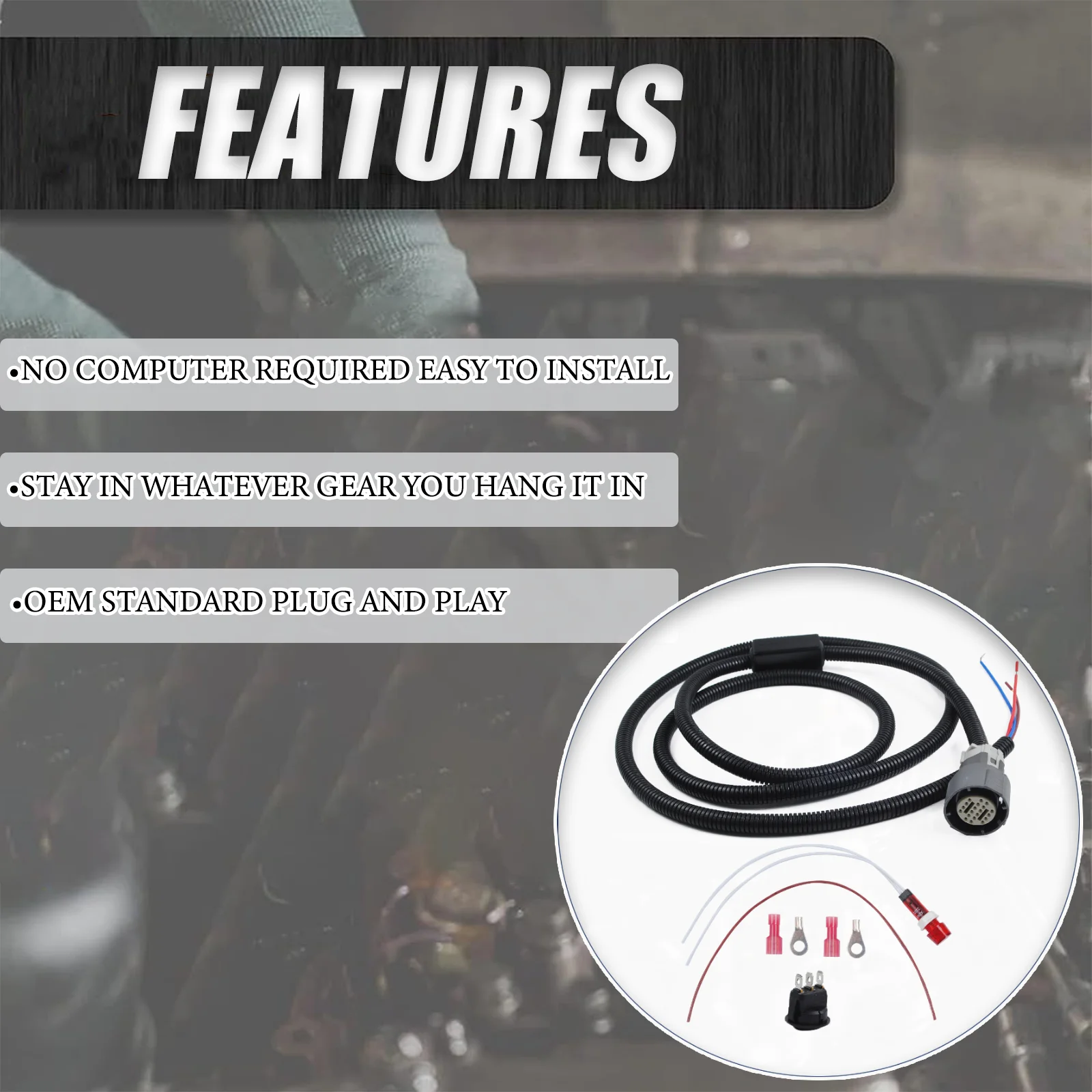 

4L80E Automotive Standalone Transmission Controller Wiring Harness Kit NCR80E Fully Manual Shift Conversion Controller