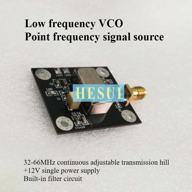 

VCO Low frequency adjustable signal source 40M 50M 60M point output