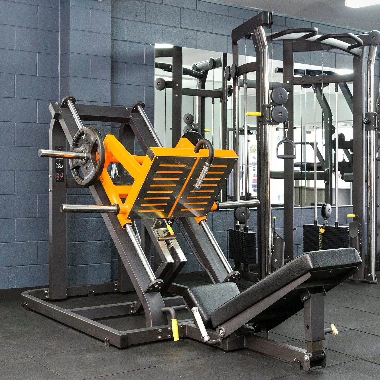 Home Gym Leg Press …