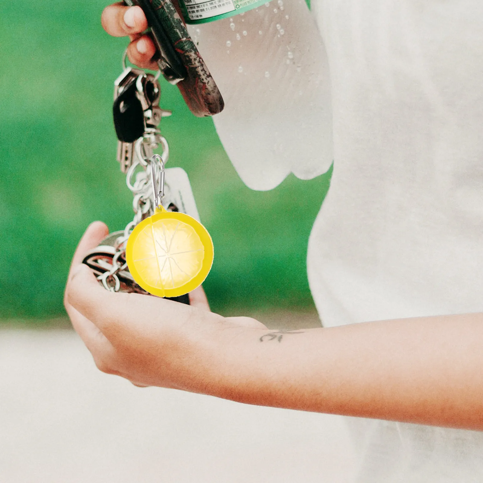 

Креативный защитный чехол для наушников в форме лимона, совместимый с Airpods3, прочный защитный чехол для беспроводных наушников