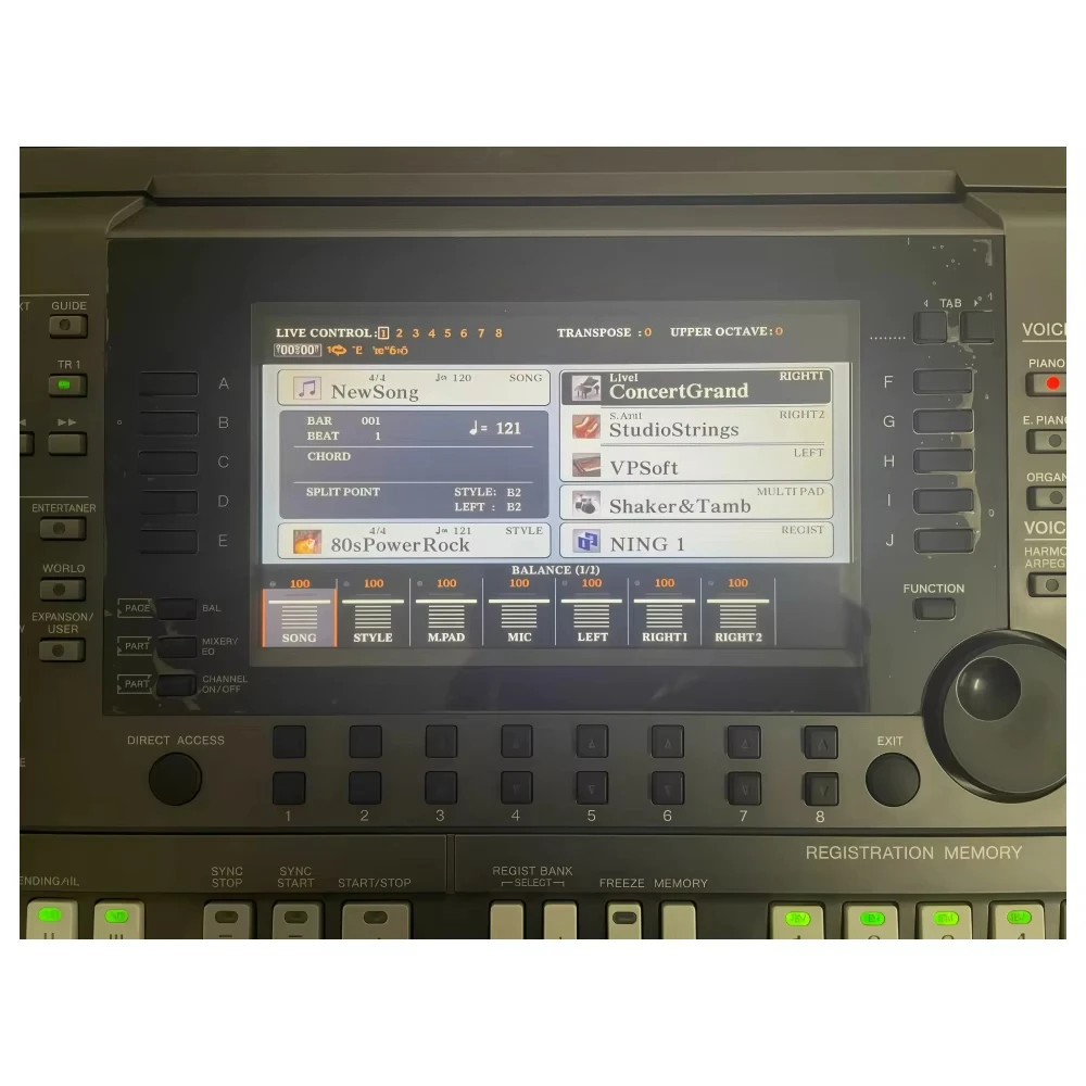Jelo 90% New PSR-S770 Powerful Arranger Workstation Keyboard