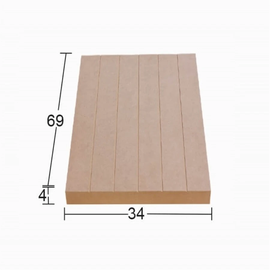 PA192 Medium Straight Chassis Board, Hobby Wood Painting Mdf Board