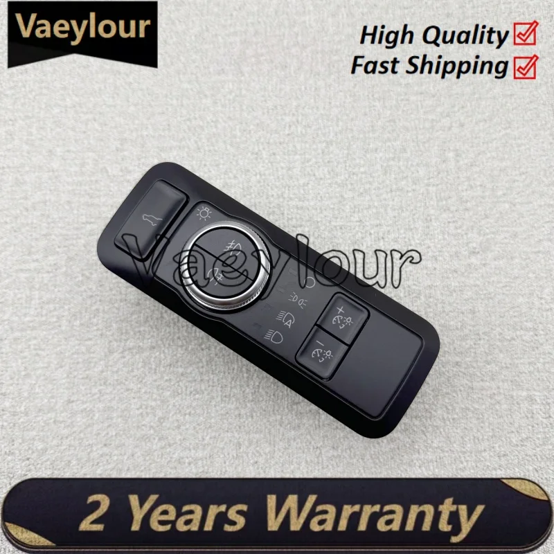 LB5T-13D061-FCW Headlight Fog Light Control Switch for Ford LB5Z13D061FCW LB5T-13D061-DCW New