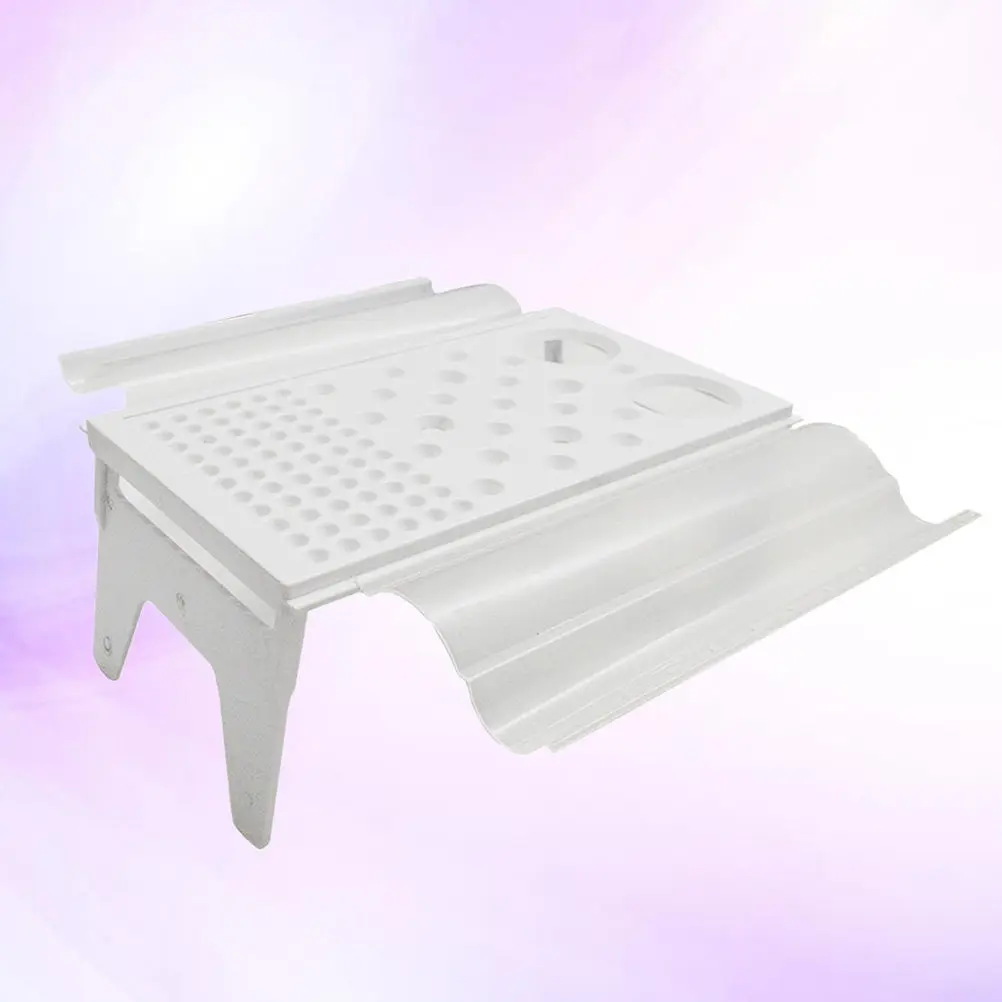 

2 Tier Gum Paste Flower Drying Rack with Slits for Easy Air Drying Baking Craft Cake Decorating Accessories Flower Dry Rack