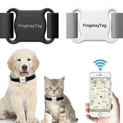 Tracker Gps for Cats Waterproof Mini Gps for Pet Anti-Lost  Bluetooth Location Gps Tracker Collar for Apple/Android Cat Supplies