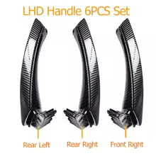 LHD RHD Car Interior Accessories Carbon Fiber Door Handle Kit Replacement For BMW 3 Series E90 E91 316i 318i 320i 325i 328i - AliExpress 