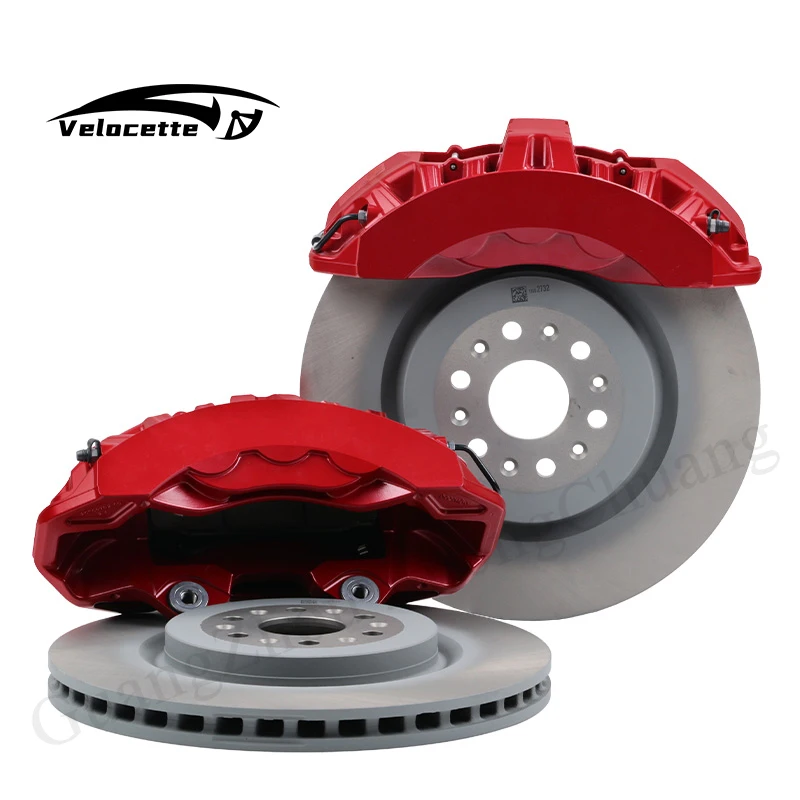 Brake Calipers Kit 6 Piston Car Brake Caliper Kit Front 390mm 19 Inch Wheels For Cadillac XT6 CT5 Ctsv F10 M5 TOYOTA
