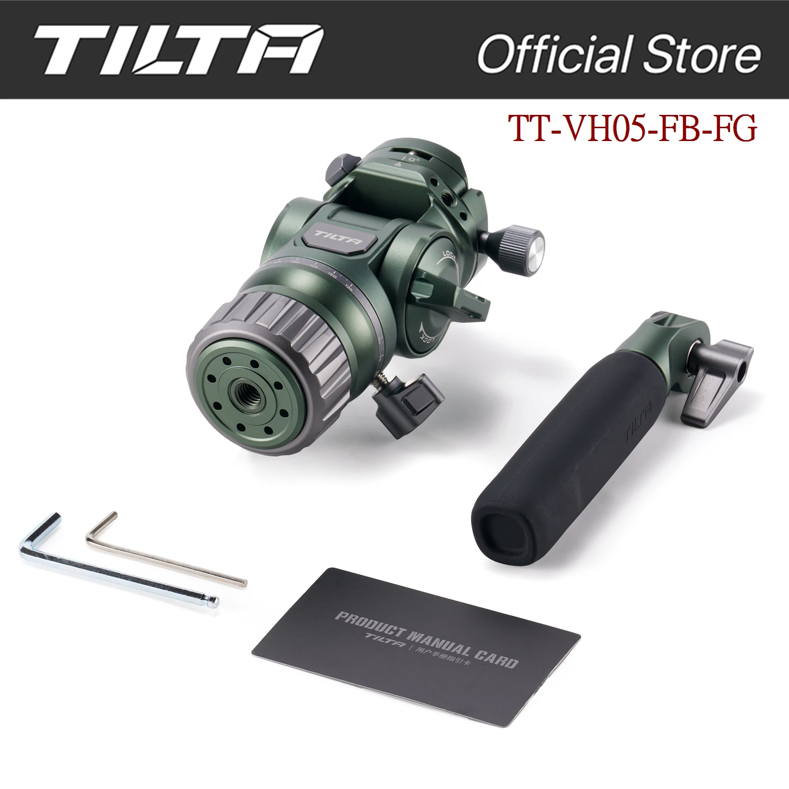 TILTA VT05 Statief Reizen Video Vloeistofkop met 3-traps koolstofvezel statiefpoten (5KG) TT-VT05-FB