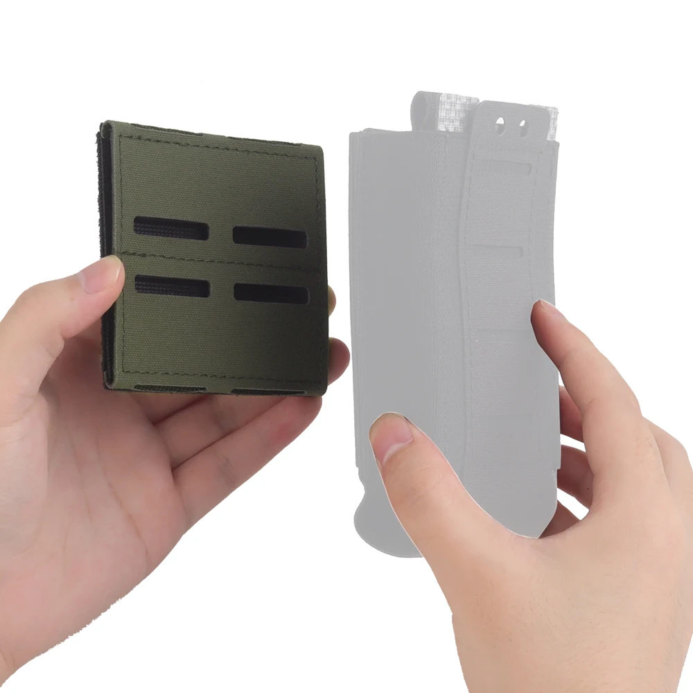 Magazine Pouch Knives Insert Adapter with Molle System Double Rows Girdle Panel with Magic Fastener
