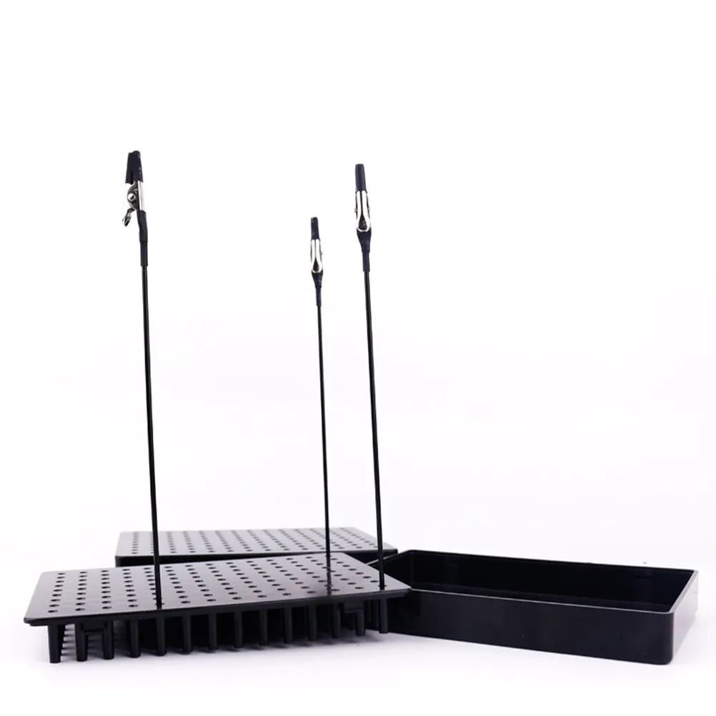 

Набор для рисования: подставка с зажимами-крокодилами для аэрографа, инструменты для раскрашивания, распыления и моделирования, держатель для клипсов