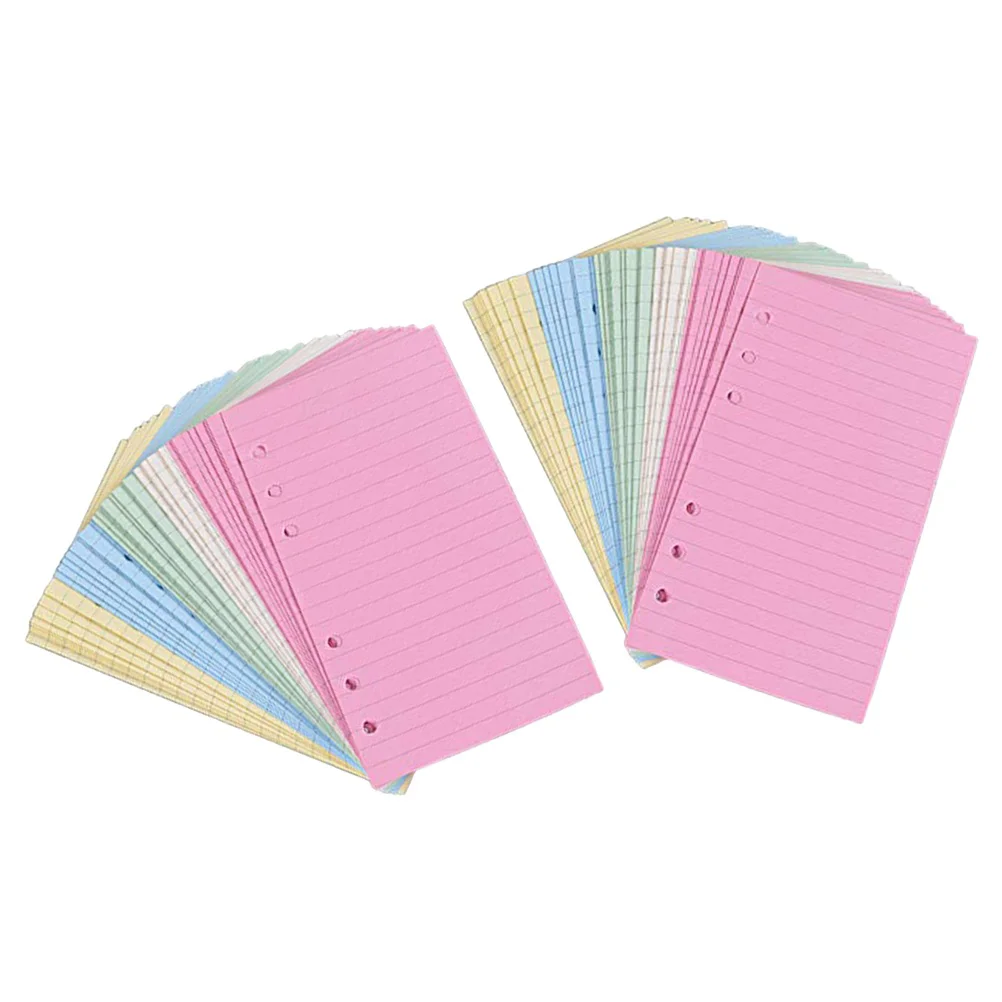 

100 Pages Note Book Loose Leaf Paper for Notebok Refills Inserts Colorful The Notebook