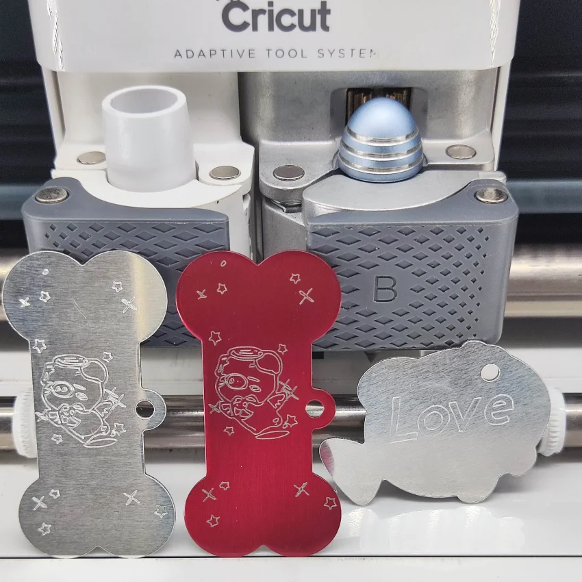 For Cricut Engraving Tip Tool Cricut Maker 3 Cricut Explore 3 Air Air2 One Cricut etching Tools and Accessories with 14 Blanks