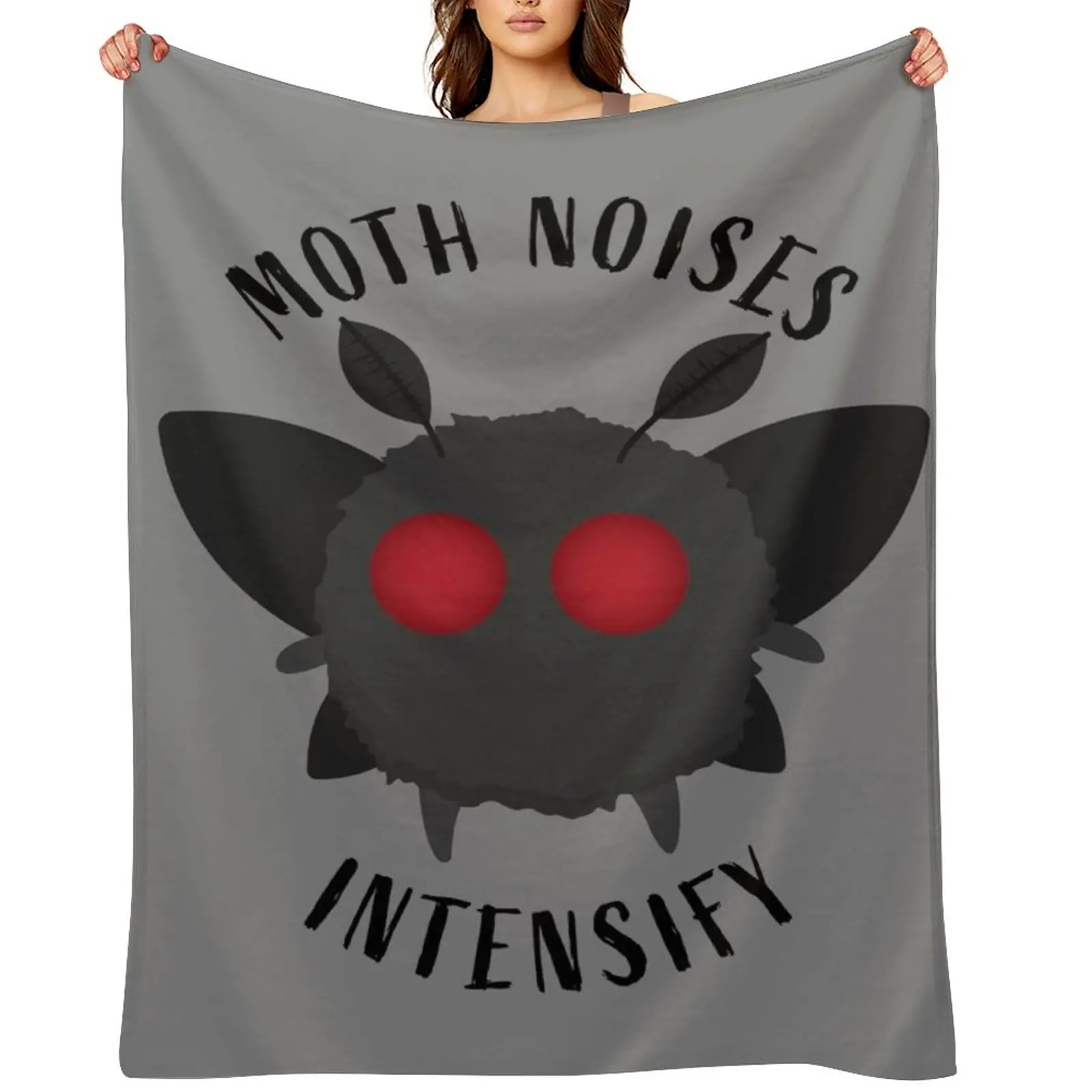 

Moth Noises Intensify! Throw Blanket Extra Large Throw Blankets Sofas Of Decoration manga blankets ands Blankets