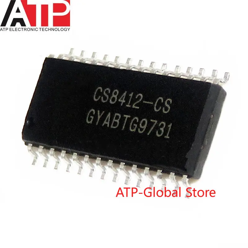 5pcs/lot CS8412-CS CS8412CS CS8412 8412 SOP-28 In Stock ATP Global