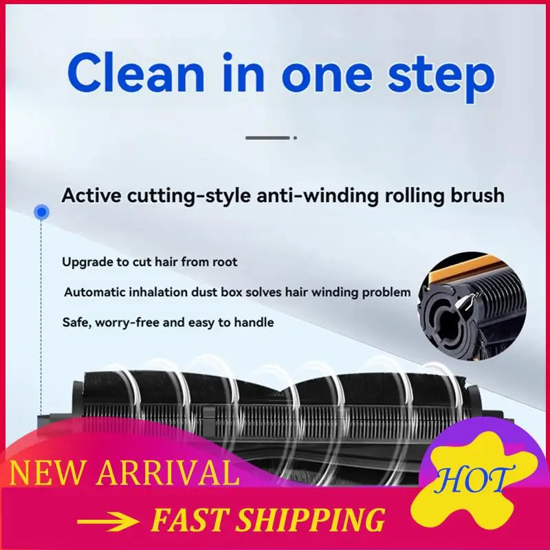 

Buy Now For Dreame X40/X30/X20/X10/S30/S20/S10 Series Cutting Hair Anti-Tangle Roller Brush Scrape Strip Vaccum Attachment