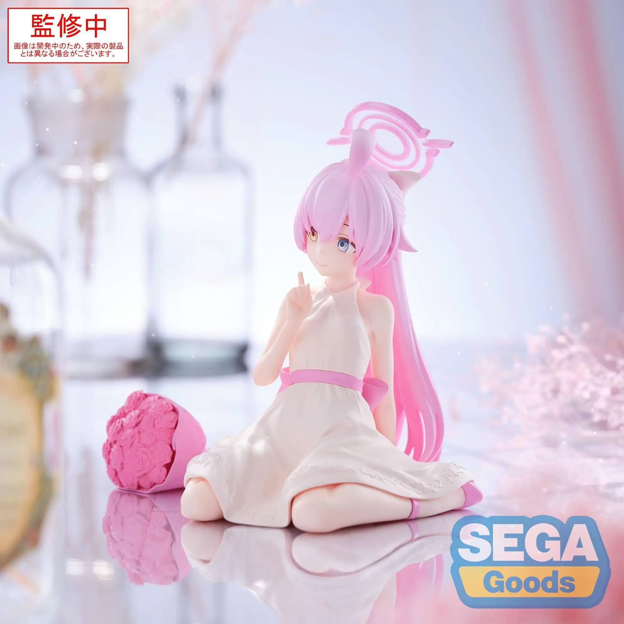 Original sega yumemirize arquivo azul takanashi hoshino pvc anime figuras de ação modelo brinquedos