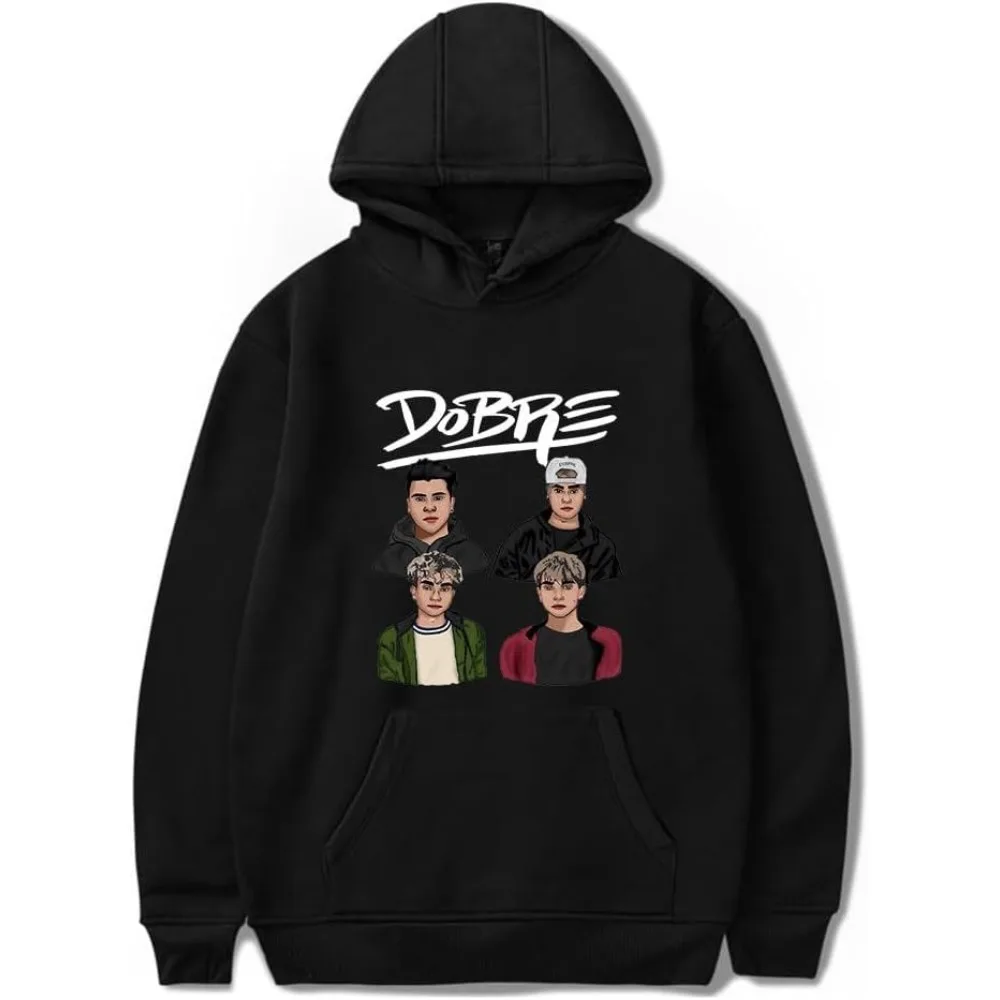 Bluzy z kapturem Dobre Brothers Merch Bluza z kapturem unisex Odzież codzienna