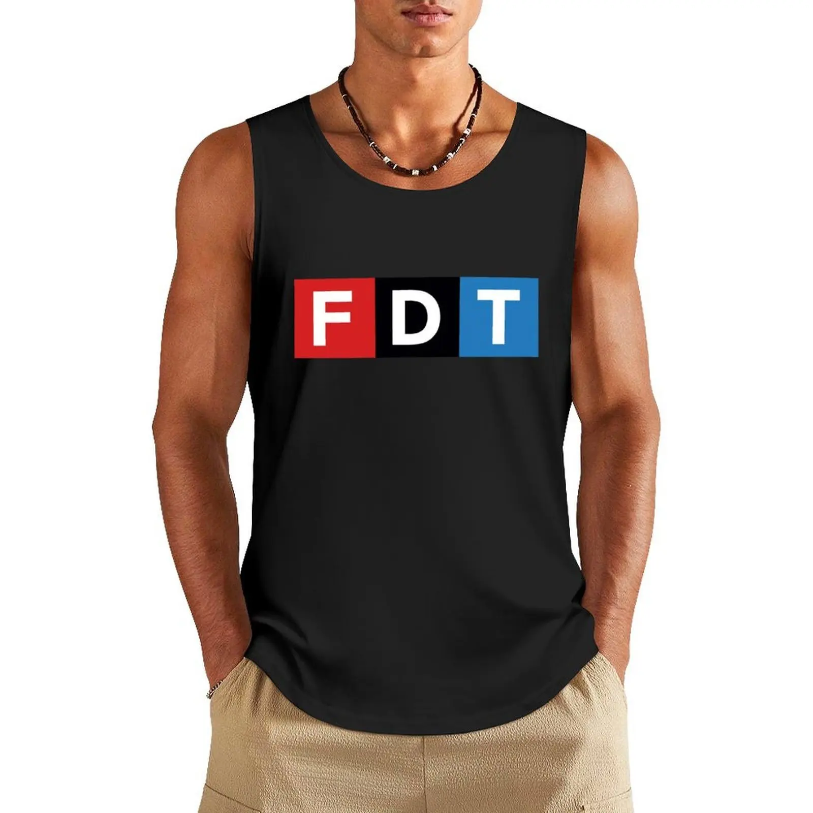 

FDT Tank Top bodybuilding t shirt t-shirts for men gym clothes man fitness T-shirt for fitness
